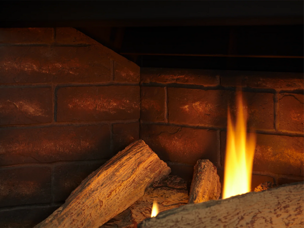 Majestic Quartz 42" Traditional Top/Rear Direct Vent Propane Gas Fireplace with IntelliFire Touch Ignition System