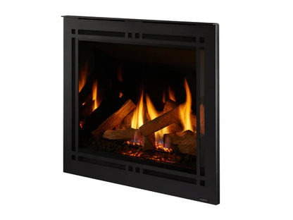 Majestic Quartz Platinum 36" Traditional Top/Rear Direct Vent Natural Gas Fireplace with IntelliFire Touch Ignition System