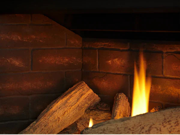 Majestic Quartz Platinum 36" Traditional Top/Rear Direct Vent Natural Gas Fireplace with IntelliFire Touch Ignition System