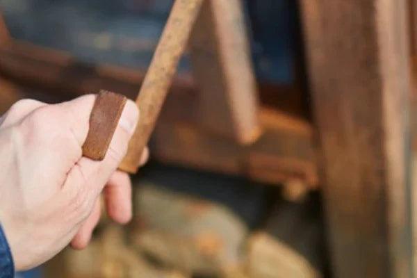 RB73 Quaruba XXL 3-Sided Glass Outdoor Wood Fireplace