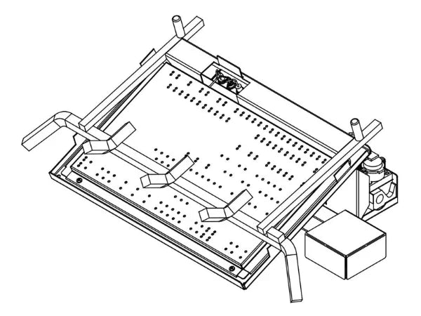 Majestic Radiant 30" IPI Vented Propane Gas Burner Assembly with Remote Control for Duzy Series Gas Log Set
