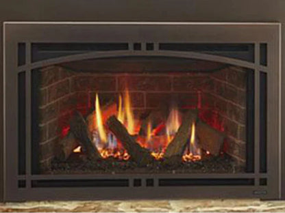 Majestic Ruby 30" Traditional Direct Vent Propane Gas Fireplace Insert with IntelliFire Touch Ignition System