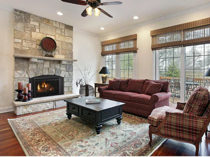 Majestic Ruby 35" Traditional Direct Vent Propane Gas Fireplace Insert with IntelliFire Touch Ignition System