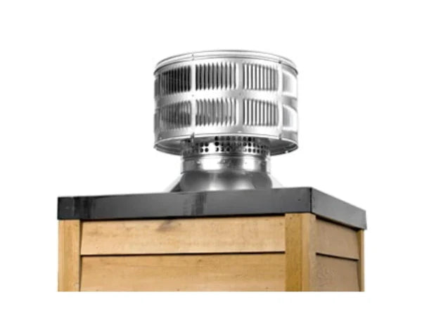 Majestic TR344 Round Vertical Venting Wood Telescoping Termination Cap SL300 Series Pipe