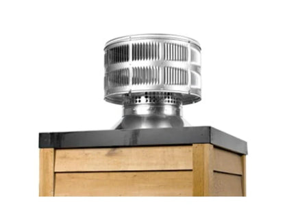 Majestic TR344 Round Vertical Venting Wood Telescoping Termination Cap SL300 Series Pipe