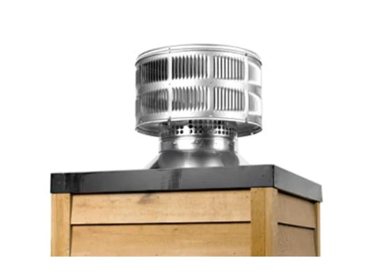 Majestic TR344 Round Vertical Venting Wood Telescoping Termination Cap SL300 Series Pipe