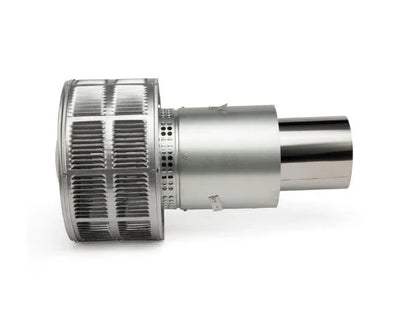 Majestic TR342-B Round Vertical Venting Wood Telescoping Termination Cap with Storm Collar for SL300 Series Pipe