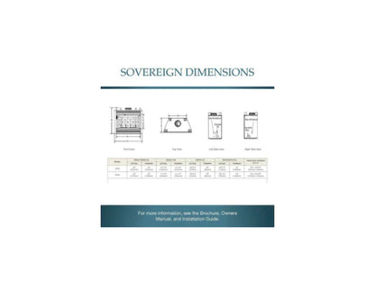 Majestic Sovereign 36" Heat Circulating Traditional Wood Burning Fireplace