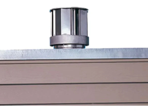 Majestic SLP High Wind Vertical Termination Cap with Storm Collar