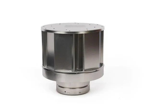 Majestic SLP High Wind Vertical Termination Cap with Storm Collar