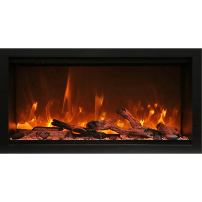 Amantii Symmetry Xtra Tall 42" Indoor Outdoor Built-In Smart Electric Fireplace | SYM-42-XT