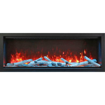 Amantii Symmetry Xtra Tall 88" Indoor Outdoor Built-In Smart Electric Fireplace | SYM-88-XT