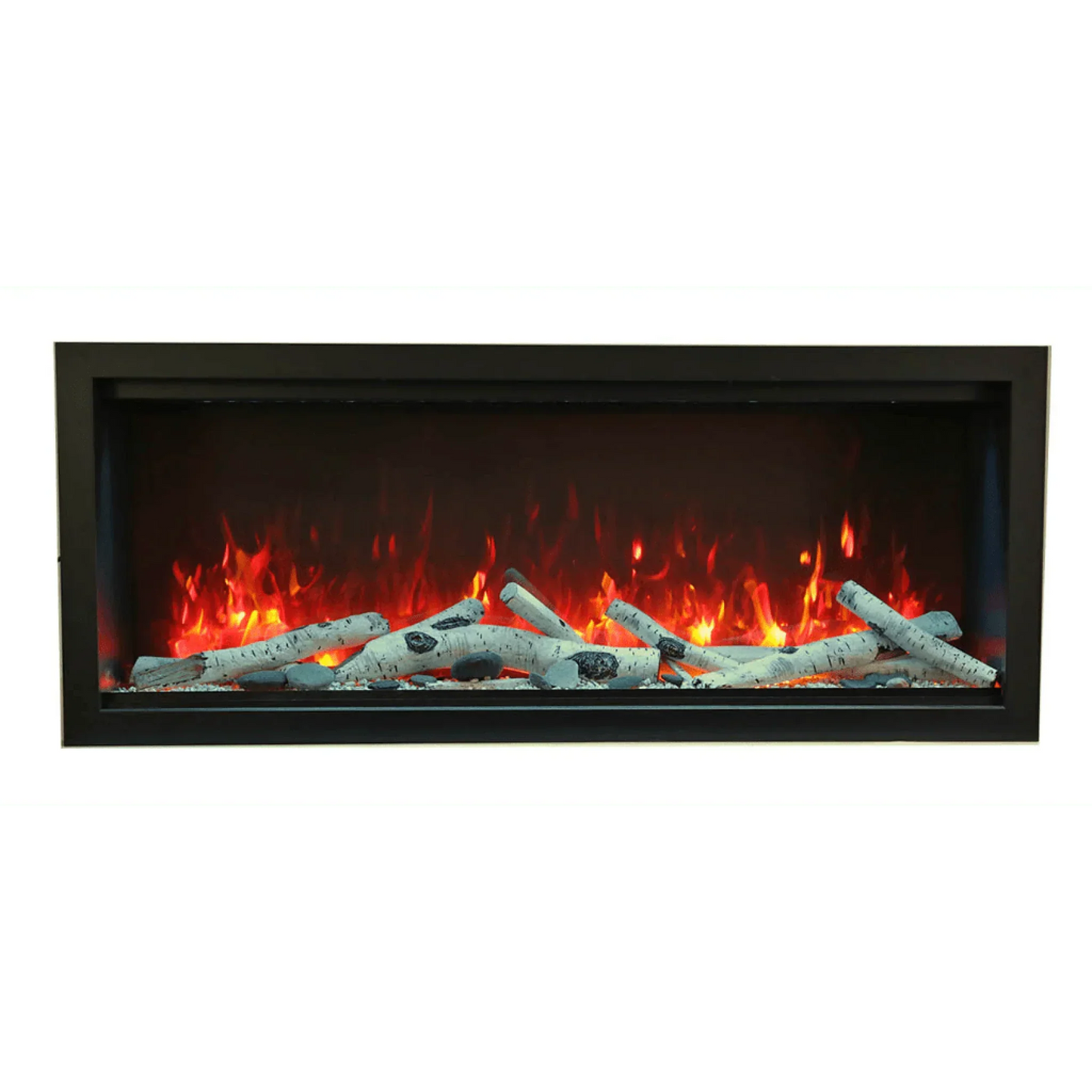 Amantii Symmetry Xtra Tall 50" Indoor Outdoor Built-In Smart Electric Fireplace | SYM-50-XT