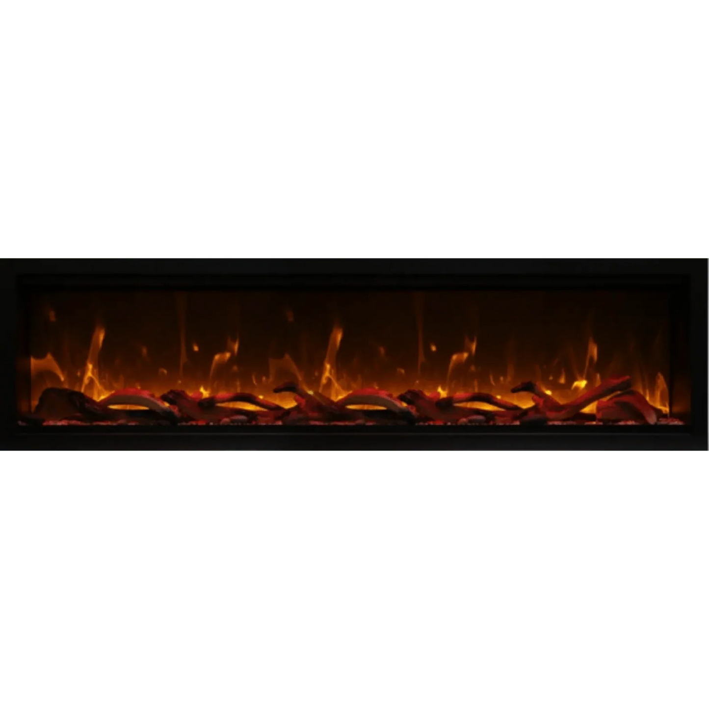Amantii Symmetry Xtra Tall 50" Indoor Outdoor Built-In Smart Electric Fireplace | SYM-50-XT