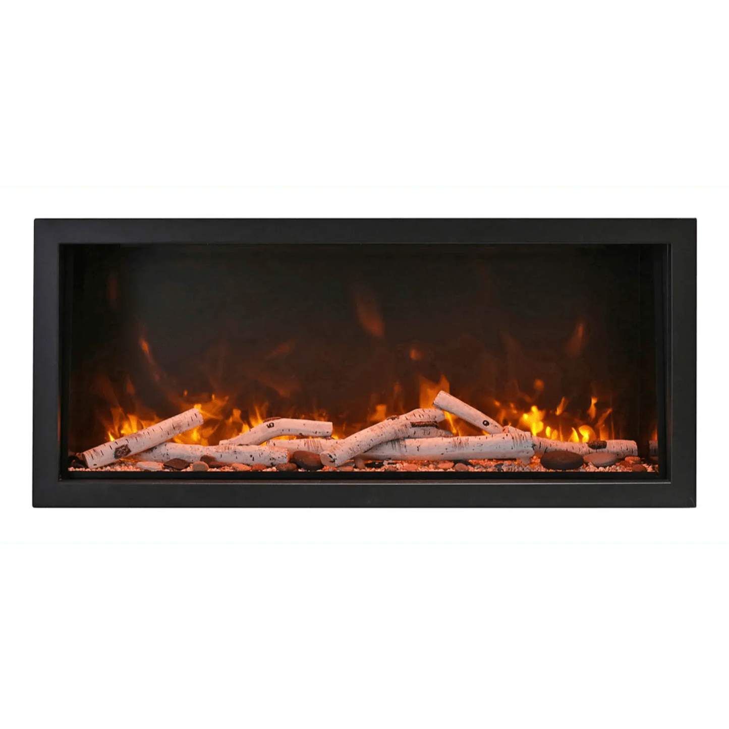 Amantii Symmetry Xtra Tall 60" Indoor Outdoor Built-In Smart Electric Fireplace | SYM-60-XT