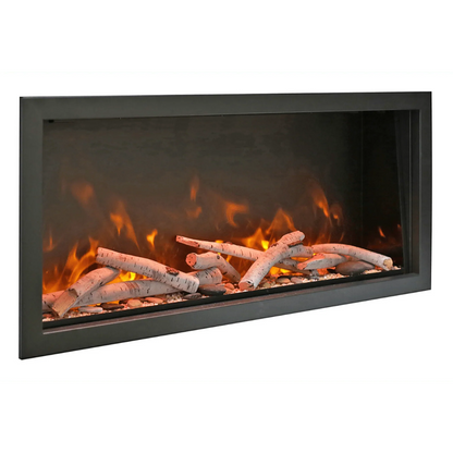 Amantii Symmetry Xtra Tall 60" Indoor Outdoor Built-In Smart Electric Fireplace | SYM-60-XT