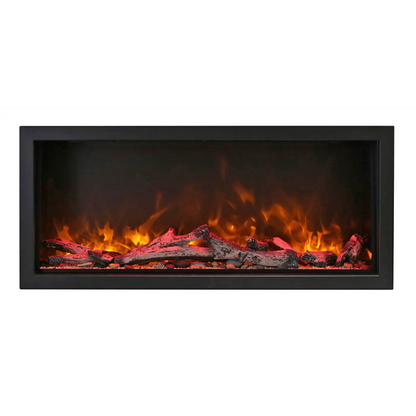 Amantii Symmetry Xtra Tall 88" Indoor Outdoor Built-In Smart Electric Fireplace | SYM-88-XT