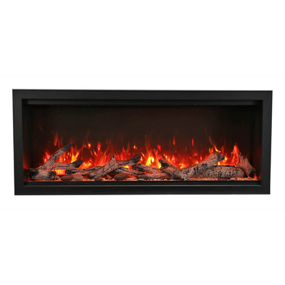 Amantii Symmetry Xtra Tall 60" Indoor Outdoor Built-In Smart Electric Fireplace | SYM-60-XT