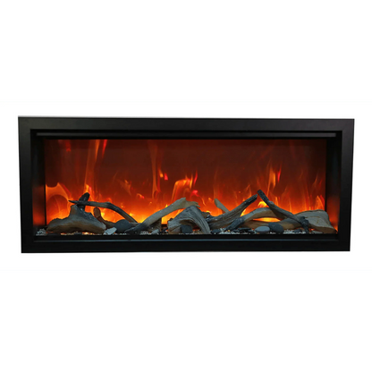 Amantii Symmetry Xtra Tall 88" Indoor Outdoor Built-In Smart Electric Fireplace | SYM-88-XT