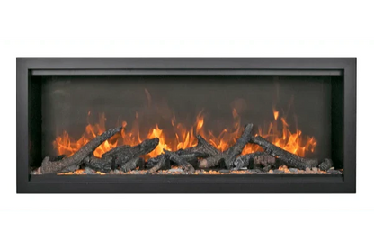 Amantii Symmetry Extra Tall Bespoke 50" Indoor Outdoor Built-In Smart Electric Fireplace | SYM-50-XT-BESPOKE