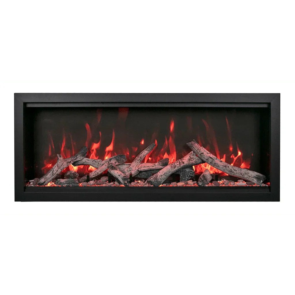 Amantii Symmetry Extra Tall Bespoke 60" Indoor Outdoor Built-In Smart Electric Fireplace | SYM-60-XT-BESPOKE