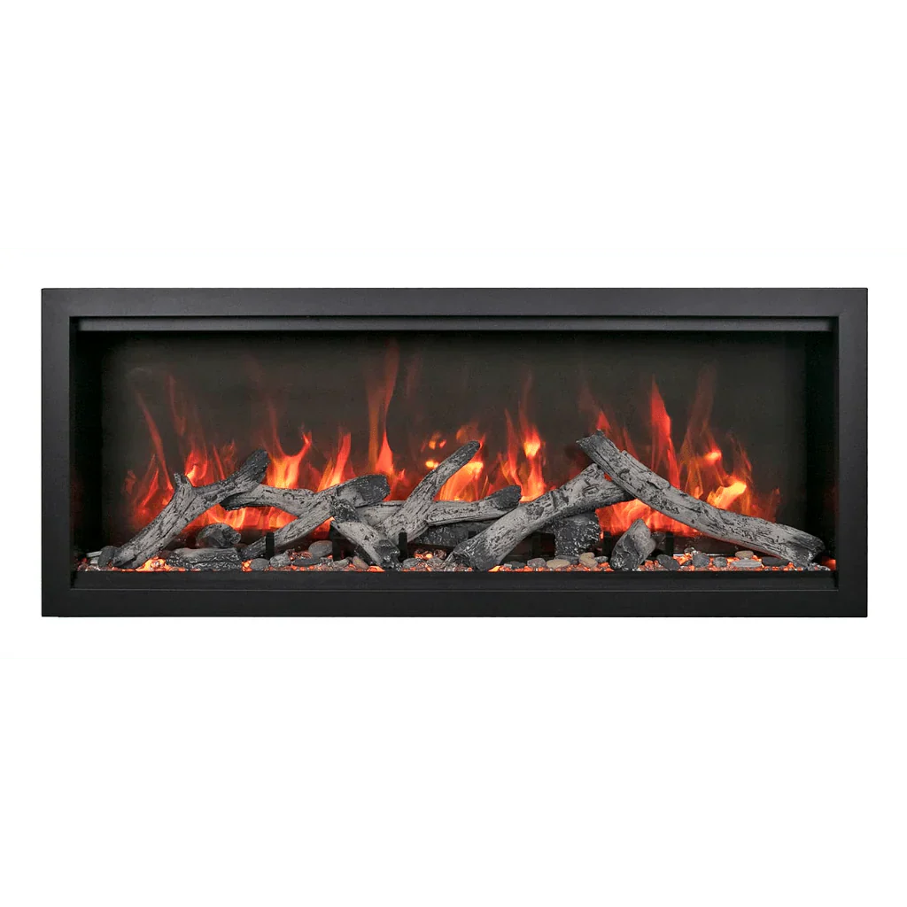 Amantii Symmetry Extra Tall Bespoke 50" Indoor Outdoor Built-In Smart Electric Fireplace | SYM-50-XT-BESPOKE