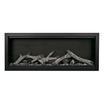 Amantii Symmetry Extra Tall Bespoke 50" Indoor Outdoor Built-In Smart Electric Fireplace | SYM-50-XT-BESPOKE