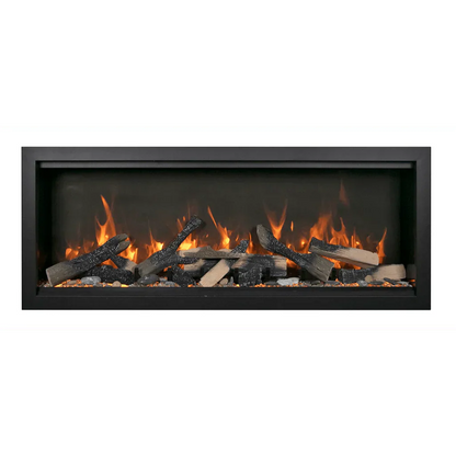 Amantii Symmetry Extra Tall Bespoke 50" Indoor Outdoor Built-In Smart Electric Fireplace | SYM-50-XT-BESPOKE