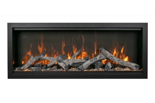 Amantii Symmetry Extra Tall Bespoke 60" Indoor Outdoor Built-In Smart Electric Fireplace | SYM-60-XT-BESPOKE