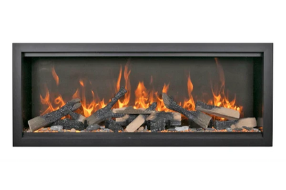 Amantii Symmetry Extra Tall Bespoke 50" Indoor Outdoor Built-In Smart Electric Fireplace | SYM-50-XT-BESPOKE