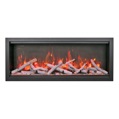 Amantii Symmetry Extra Tall Bespoke 50" Indoor Outdoor Built-In Smart Electric Fireplace | SYM-50-XT-BESPOKE
