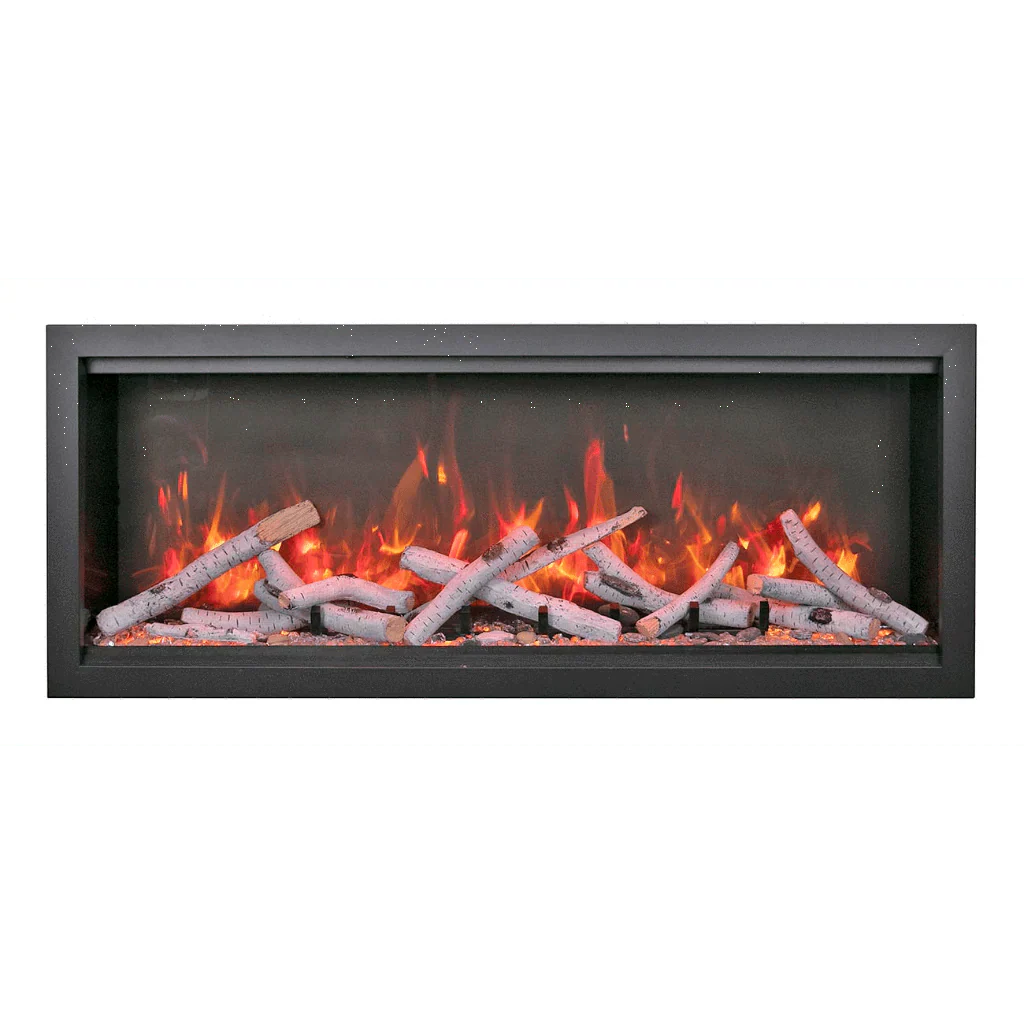 Amantii Symmetry Extra Tall Bespoke 60" Indoor Outdoor Built-In Smart Electric Fireplace | SYM-60-XT-BESPOKE