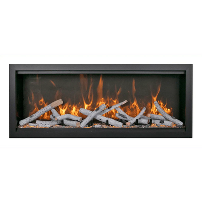 Amantii Symmetry Extra Tall Bespoke 60" Indoor Outdoor Built-In Smart Electric Fireplace | SYM-60-XT-BESPOKE