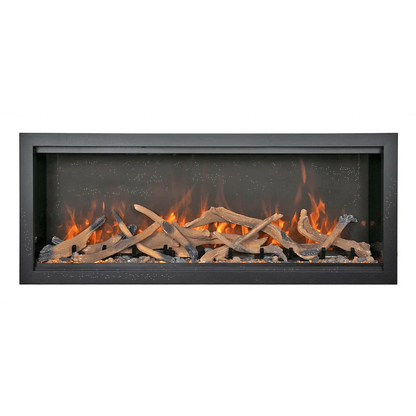 Amantii Symmetry Extra Tall Bespoke 60" Indoor Outdoor Built-In Smart Electric Fireplace | SYM-60-XT-BESPOKE