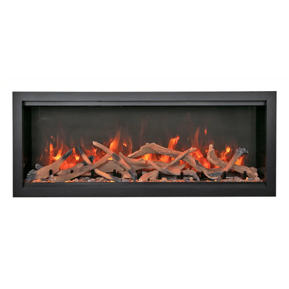 Amantii Symmetry Extra Tall Bespoke 50" Indoor Outdoor Built-In Smart Electric Fireplace | SYM-50-XT-BESPOKE