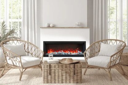 Amantii Symmetry Extra Tall Bespoke 60" Indoor Outdoor Built-In Smart Electric Fireplace | SYM-60-XT-BESPOKE