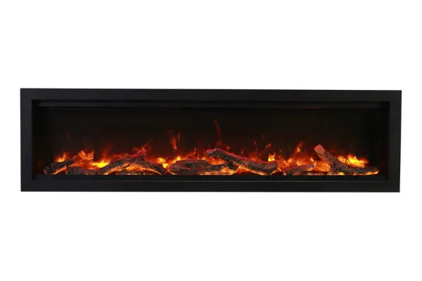 Amantii Symmetry Extra Tall Bespoke 50" Indoor Outdoor Built-In Smart Electric Fireplace | SYM-50-XT-BESPOKE