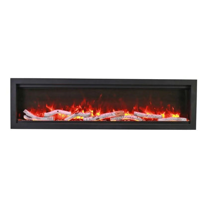 Amantii Symmetry Bespoke 60" Indoor Outdoor Built-In Smart Electric Fireplace | SYM-60-BESPOKE