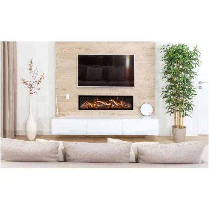 Amantii Symmetry Xtra Tall Bespoke 88" Indoor Outdoor Built-In Smart Electric Fireplace | SYM-88-XT-BESPOKE