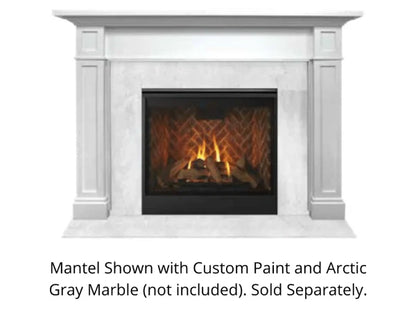 Majestic Acadia A 44" Primed MDF Flush Wood Mantel
