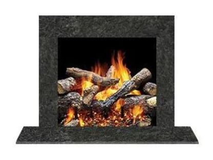 Majestic MBSGMS1PK1 Set 1 Single-Pack Steel Gray Granite Stone Surround