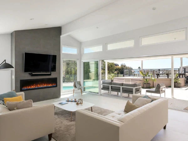 Modern Flames Spectrum Slimline 60" Built-in/Wall Mounted Linear Electric Fireplace