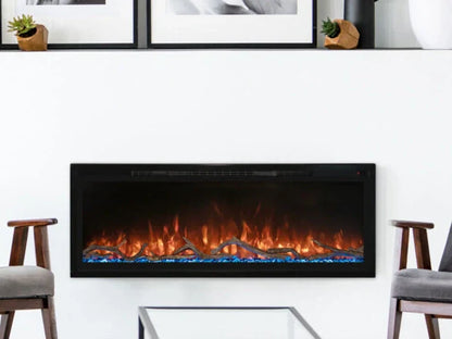 Modern Flames Spectrum Slimline 60" Built-in/Wall Mounted Linear Electric Fireplace