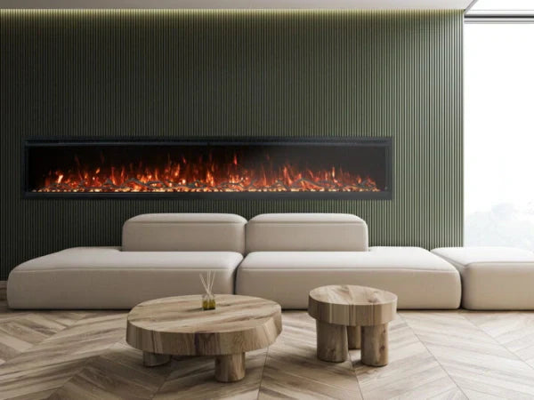 Modern Flames Spectrum Slimline 60" Built-in/Wall Mounted Linear Electric Fireplace