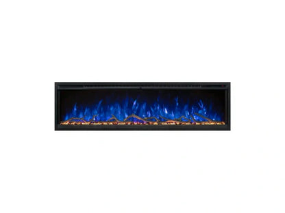Modern Flames Spectrum Slimline 74" Built-in/Wall Mounted Linear Electric Fireplace