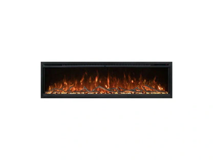 Modern Flames Spectrum Slimline 60" Built-in/Wall Mounted Linear Electric Fireplace