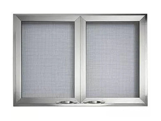Majestic VOFBSD-36 36" Stainless Steel Mesh Door for Vesper Gas Fireplace