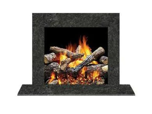 Majestic MBSGMS3 Set 3 Steel Gray Granite Stone Surround