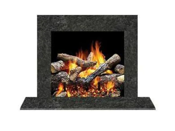 Majestic MBSGMS2 Set 2 Steel Gray Granite Stone Surround