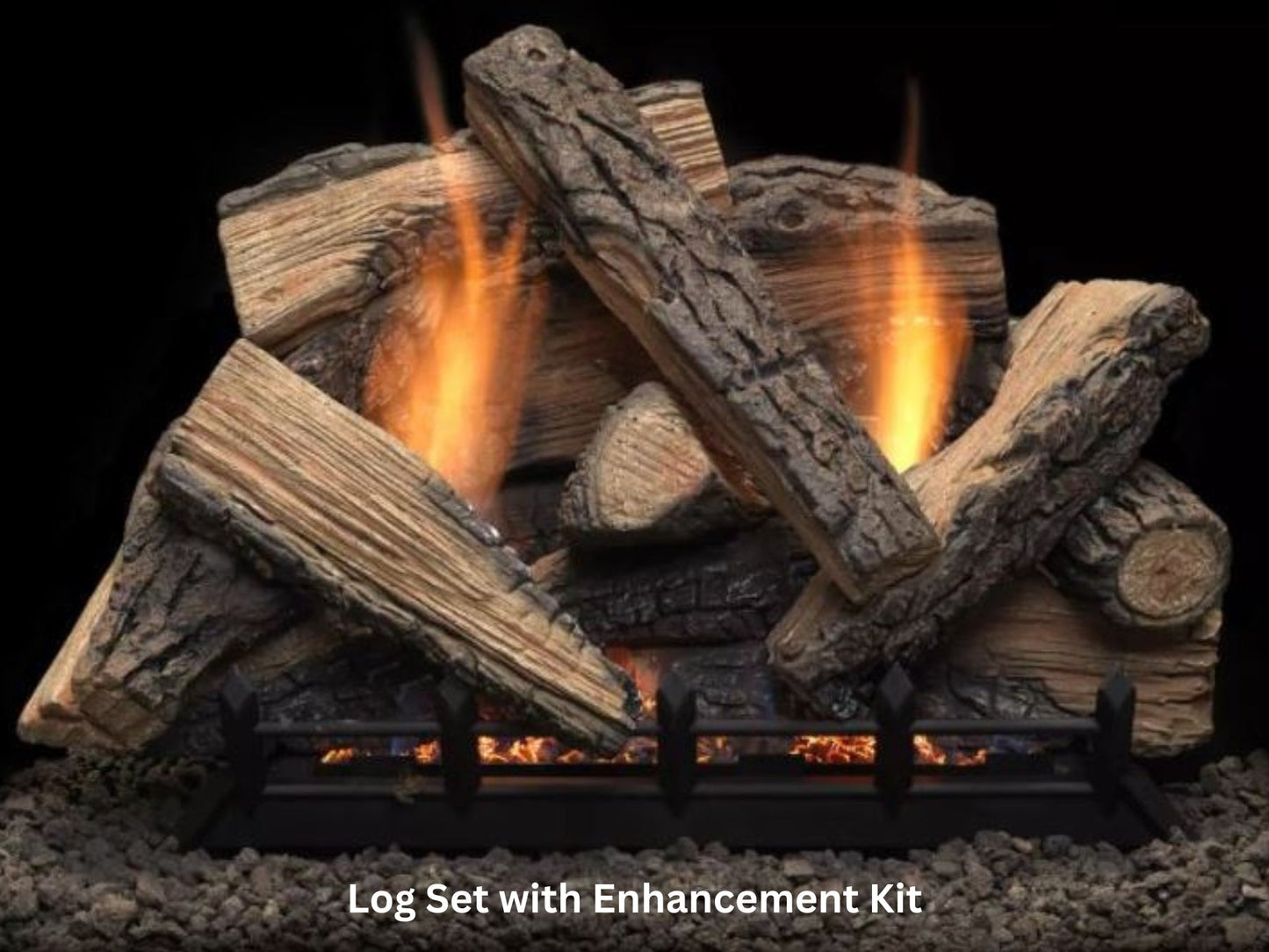 Monessen Stony Creek Log Enhancement Kit for Natural Blaze Series